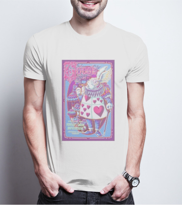 Goose At Fiddler's Green Amphitheatre Denver Wonderland T-Shirt