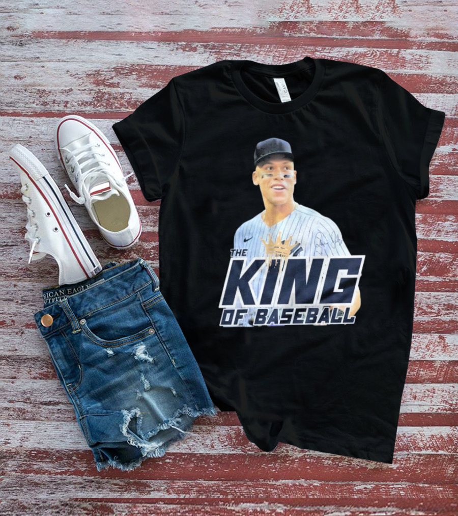 Aaron Judge The King Of Baseball T-Shirt