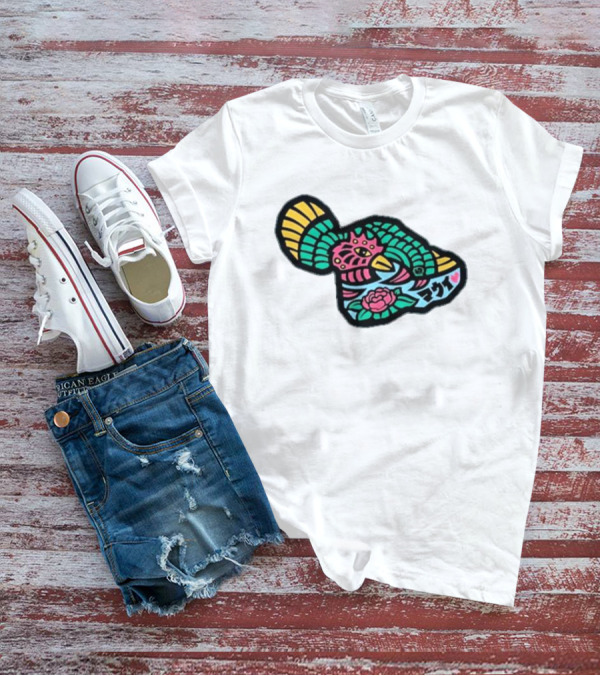 Sumofish Maui Kanji Flower Phoenix T-Shirt