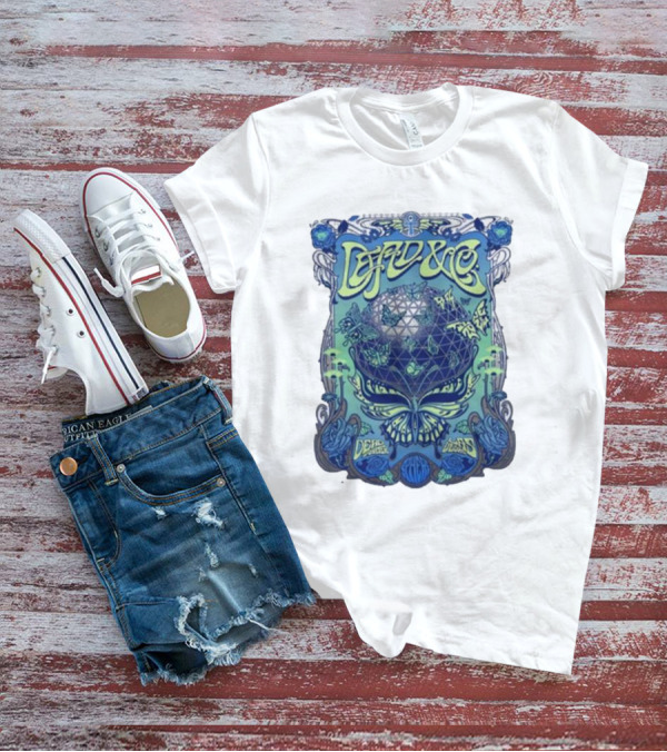 Dead And Company June 8 2024 Sphere Las Vegas NV Psychedelic Alien Geometric Butterfly T-Shirt
