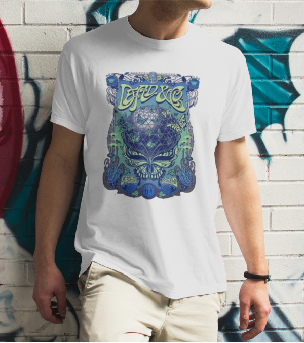 Dead And Company June 8 2024 Sphere Las Vegas NV Psychedelic Alien Geometric Butterfly T-Shirt