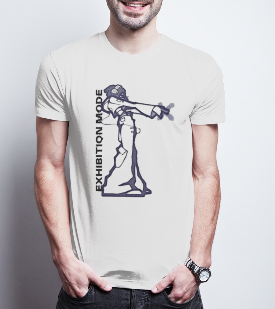 Exhibition Mode X Deadairrecords Futuristic T-Shirt