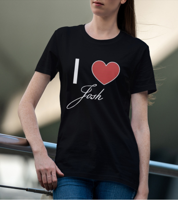 Joshfanpage888 I Heart Josh Love T-Shirt