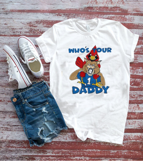 Louisville Cardinals Kentucky Wildcats Who’s Your Daddy Rivalry Question T-Shirt