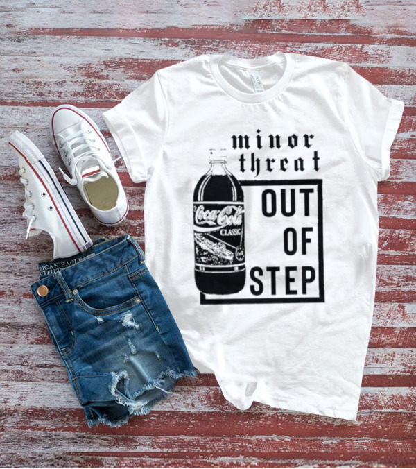 Minor Threat Out Of Step Coca-Cola Classic Bottle T-Shirt