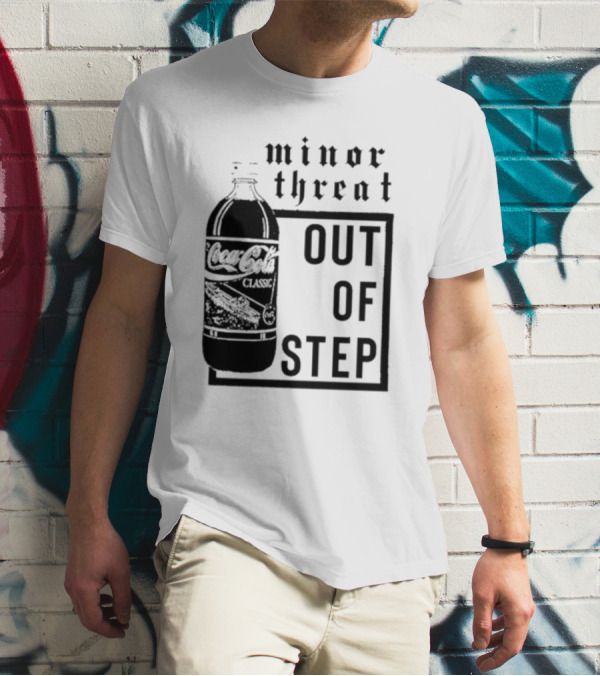 Minor Threat Out Of Step Coca-Cola Classic Bottle T-Shirt