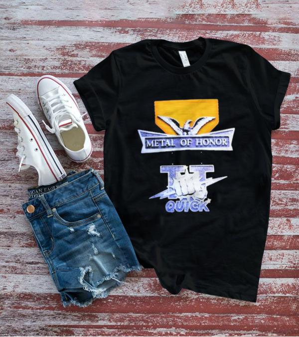 Metal Of Honor Quick Tour ’86 Fist Lightning Emblem T-Shirt