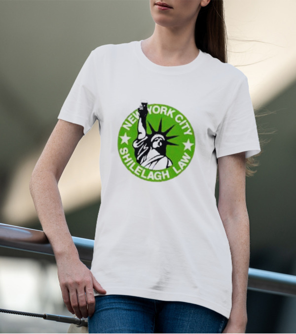 New York City Shilelagh Law Statue Of Liberty Beer T-Shirt