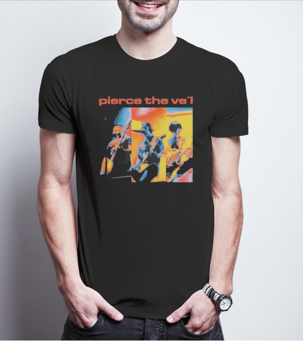 Pierce The Veil Rock Sound Issue 304 Psychedelic Band Performance T-Shirt
