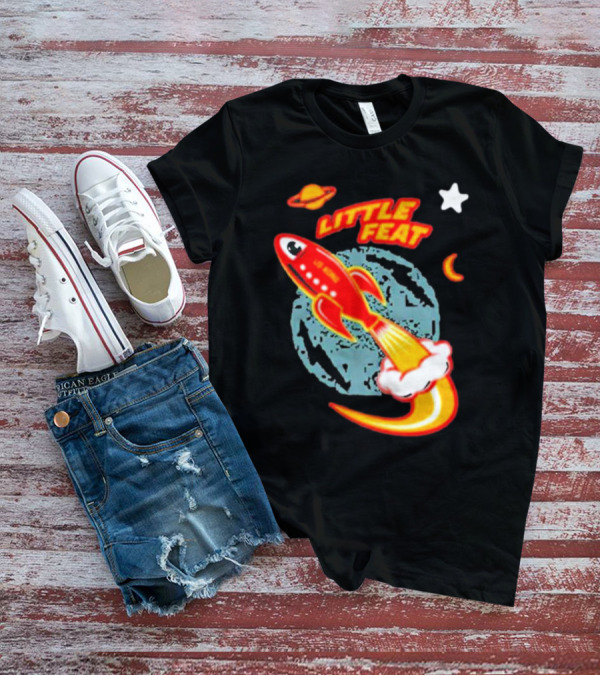 Little Feat Rocketship Planetary Adventure T-Shirt