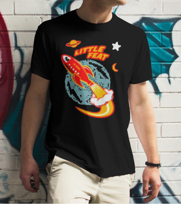 Little Feat Rocketship Planetary Adventure T-Shirt