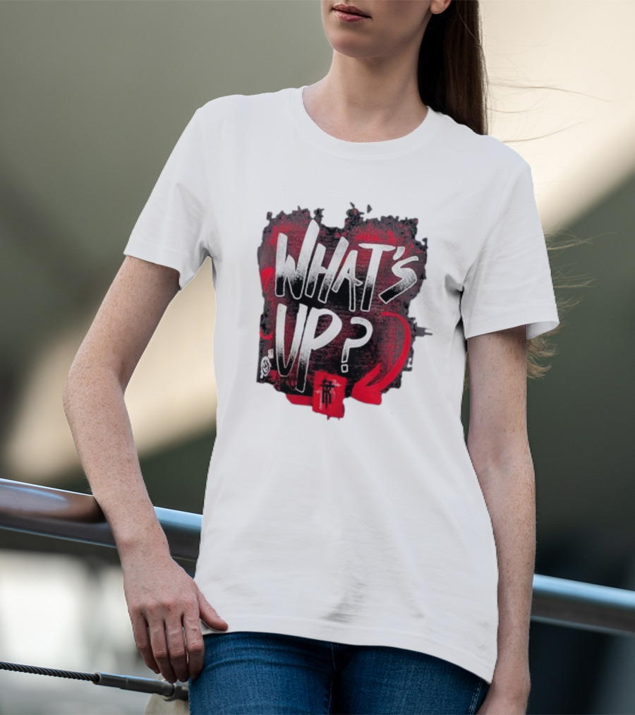 What's Up Bold Graphic R-Truth T-Shirt