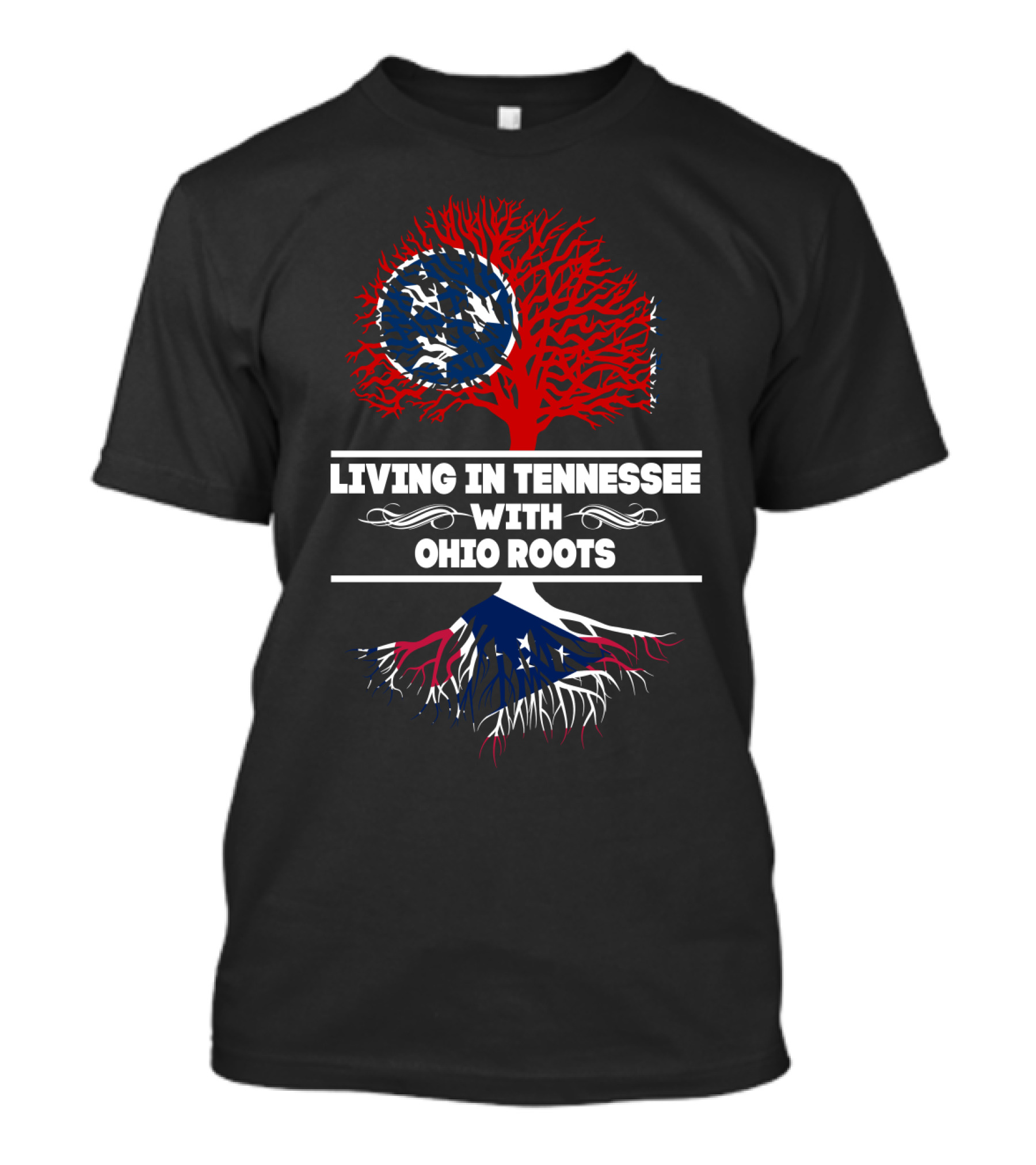 Tennessee State Pride: Deep Connection With Ohio Origins And Tree T-Shirt