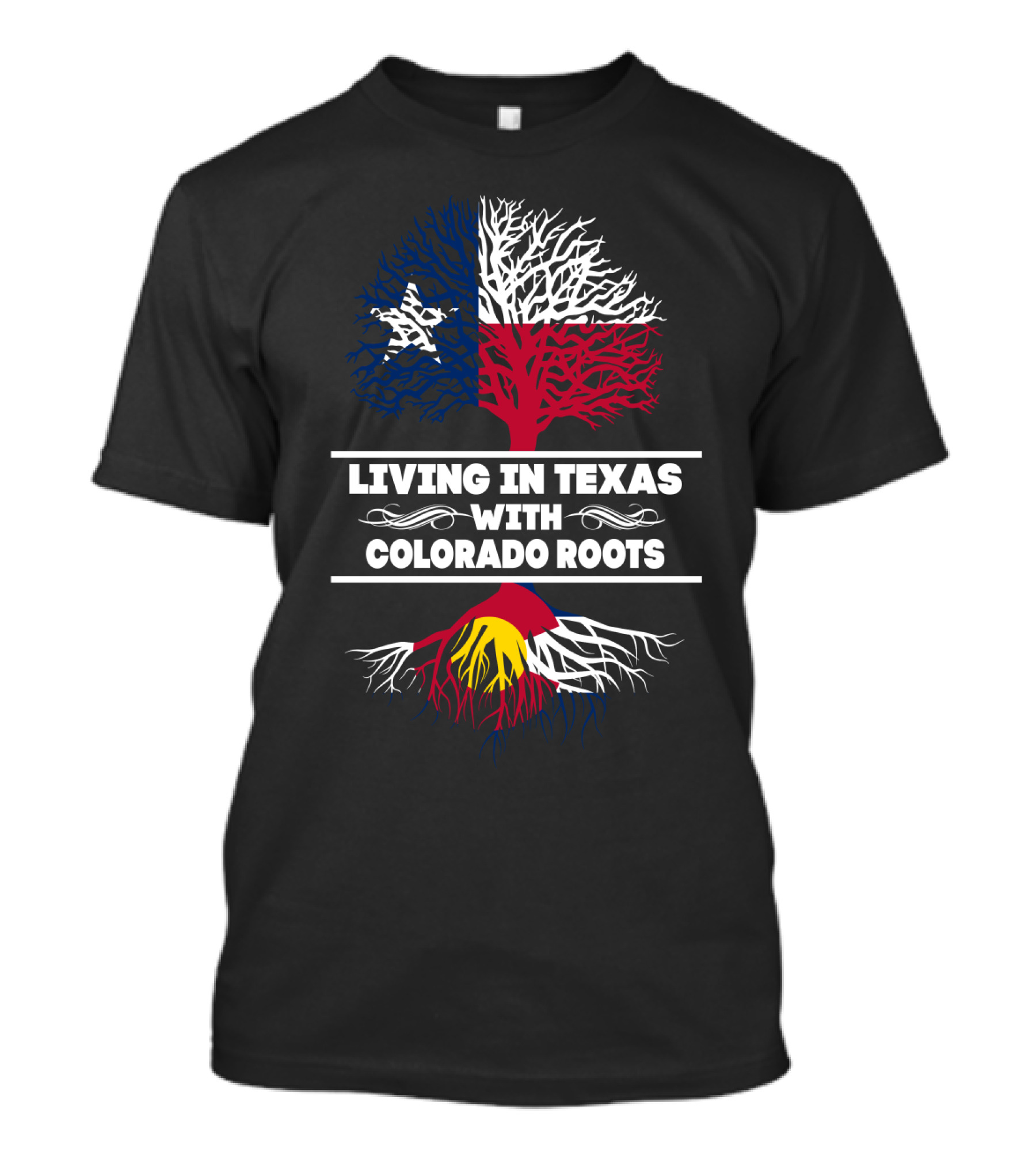 Texas Lifestyle Embraced Through A Colorado Heritage Connection T-Shirt