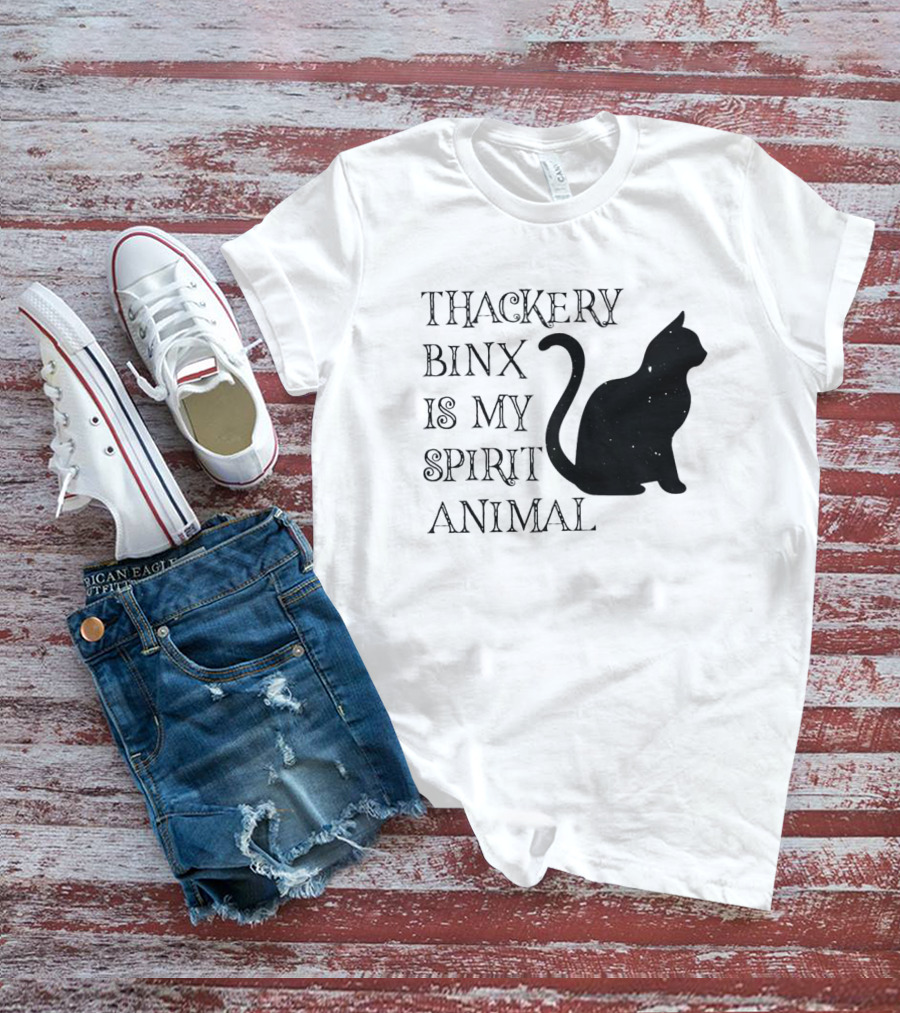 Thackery Binx Is My Spirit Animal Cat T-Shirt