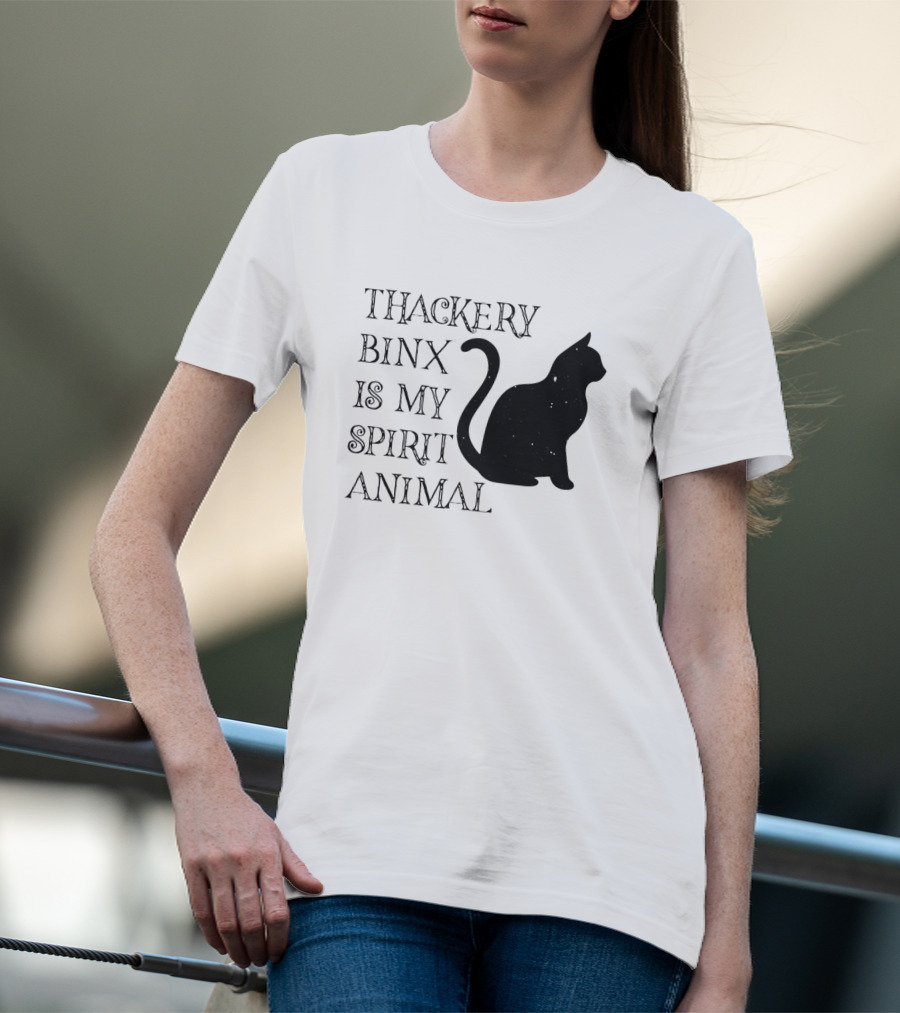 Thackery Binx Is My Spirit Animal Cat T-Shirt