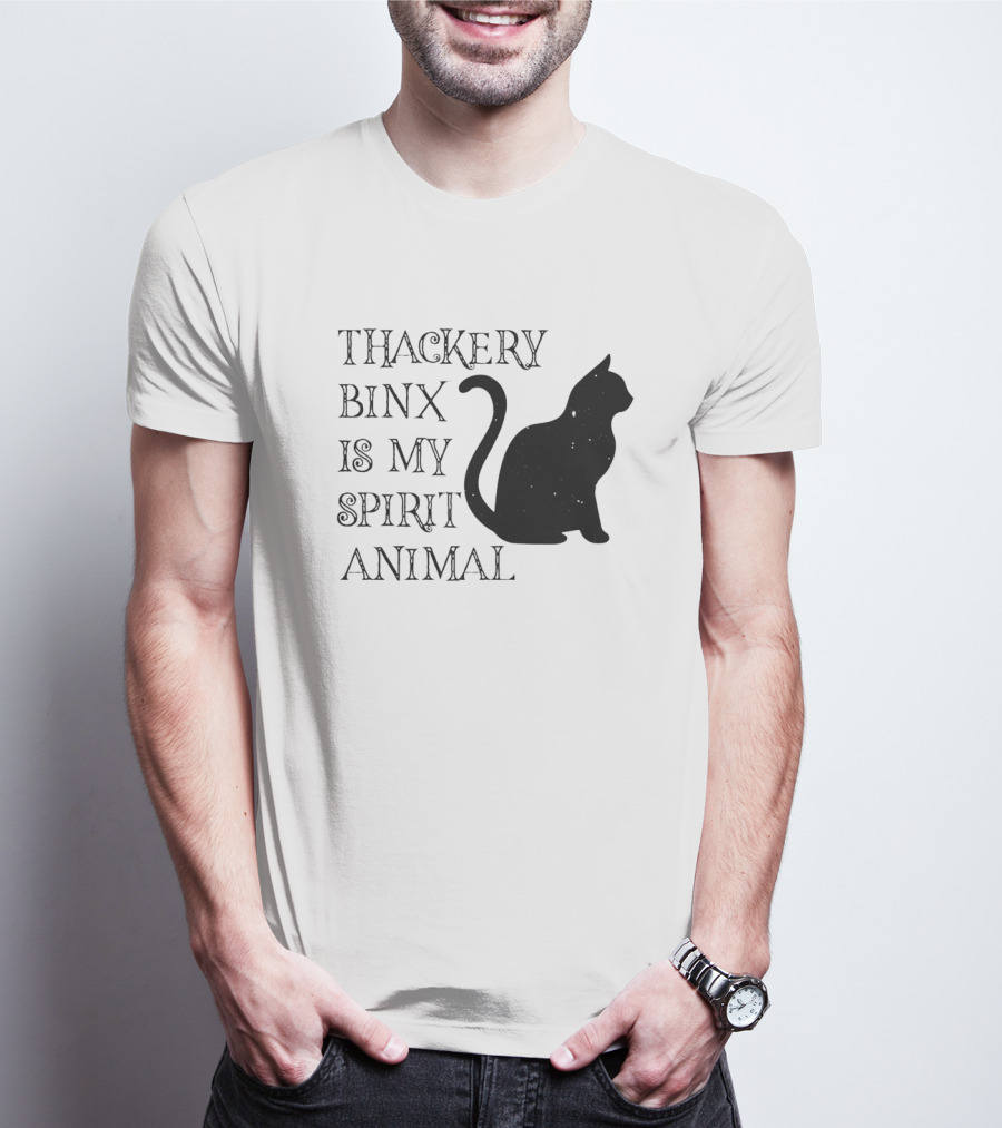 Thackery Binx Is My Spirit Animal Cat T-Shirt