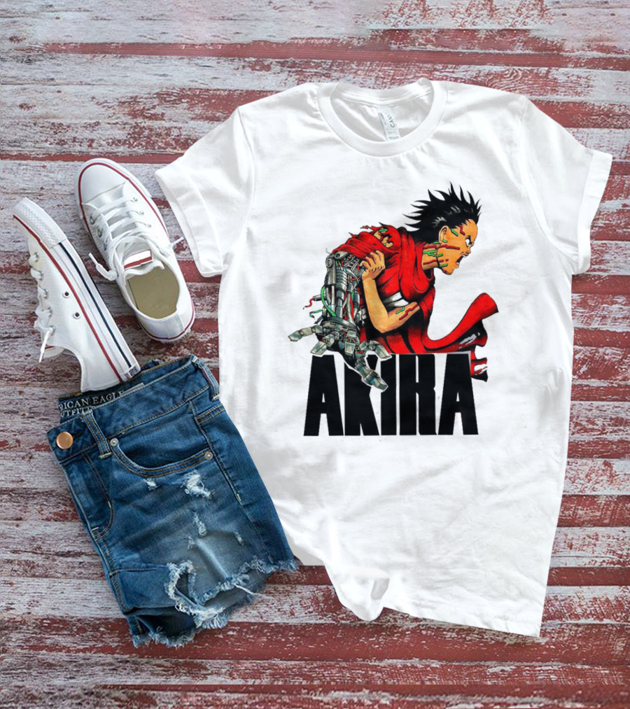 AKIRA TETSUO VtG 80s Manga Anime Comic Movie Cyberpunk T-Shirt