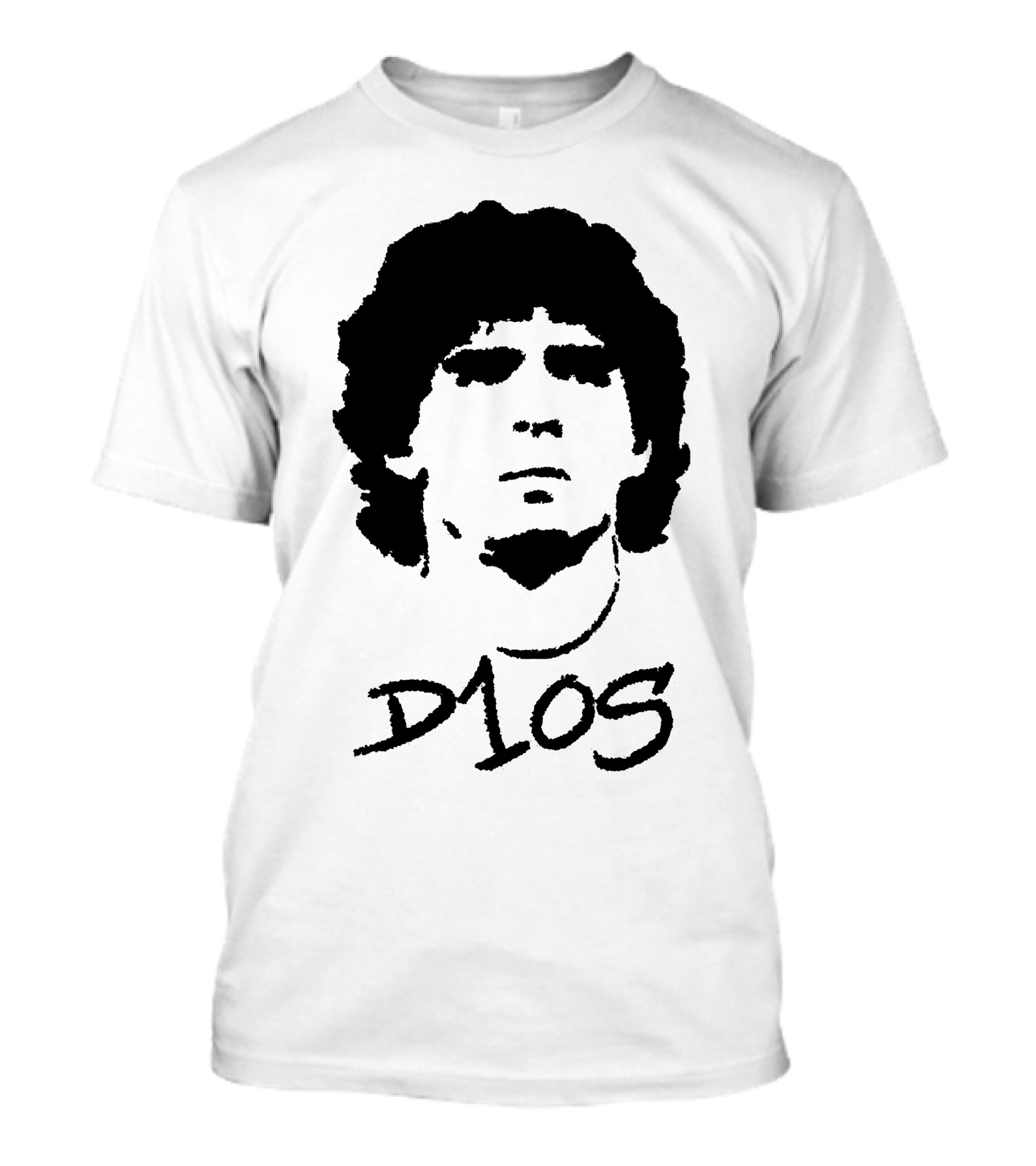 Diego Maradona D1OS Iconic Portrait Legend T-Shirt