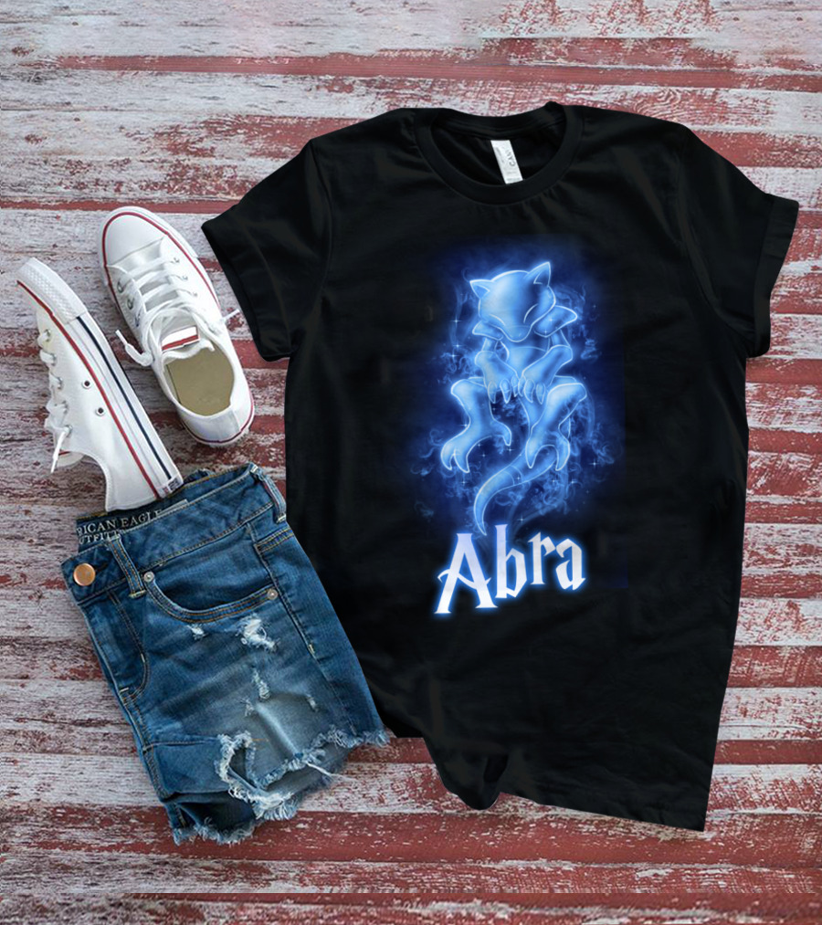 Abra Pokémon Patronus Luminescent Aura T-Shirt
