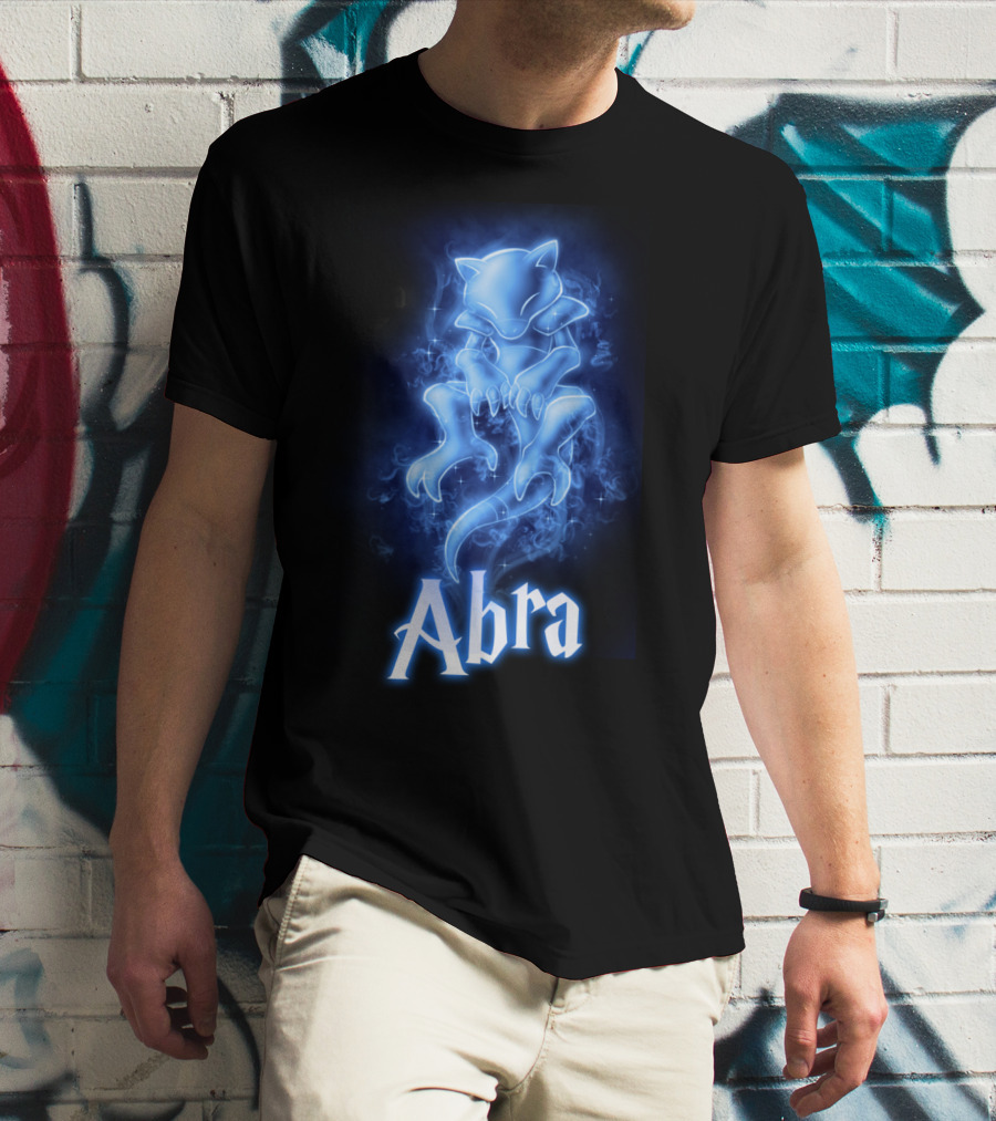 Abra Pokémon Patronus Luminescent Aura T-Shirt