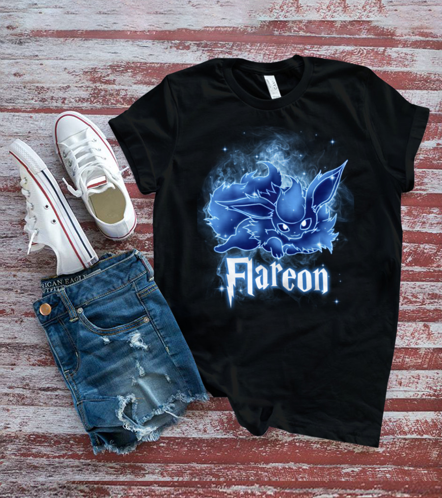 Flareon Pokemon Patronus Magic Creature Fusion T-Shirt