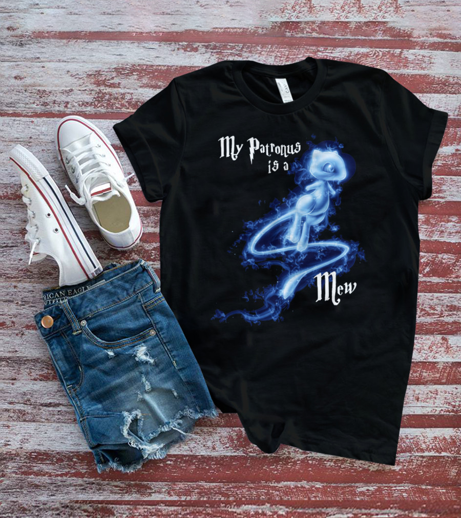 My Patronus Is A Mew Pokemon T-Shirt