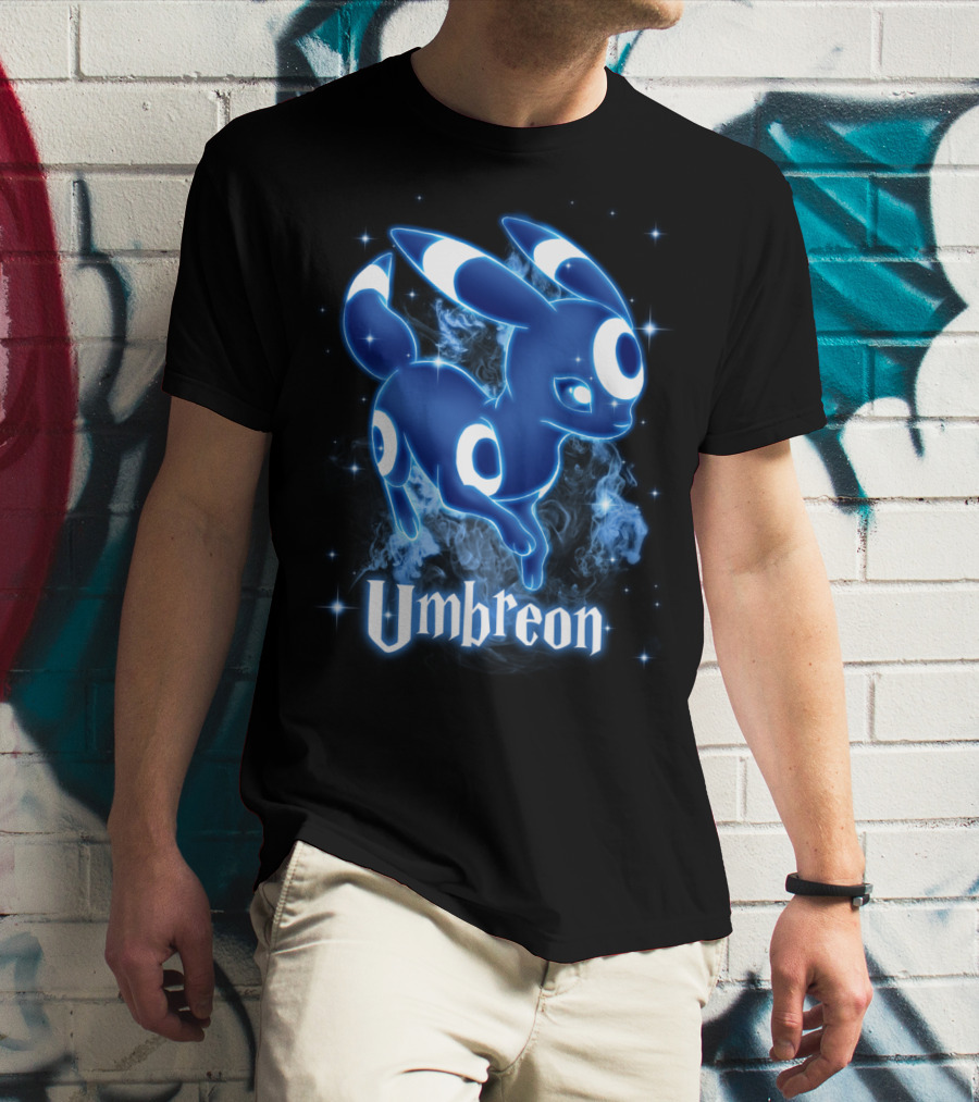 Umbreon Pokemon Patronus Magical Creature Aura T-Shirt