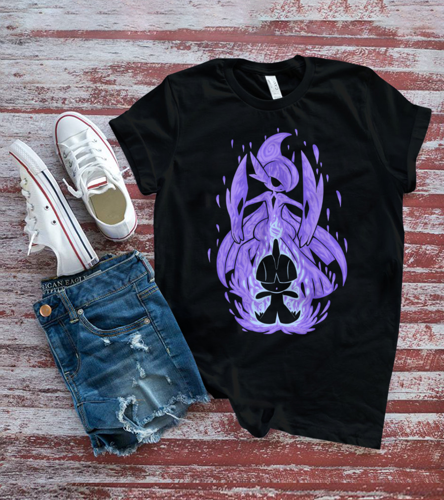 EVOLUTION POKEMON MEGA GALLADE PURPLE AURA TRANSFORMATION T-Shirt