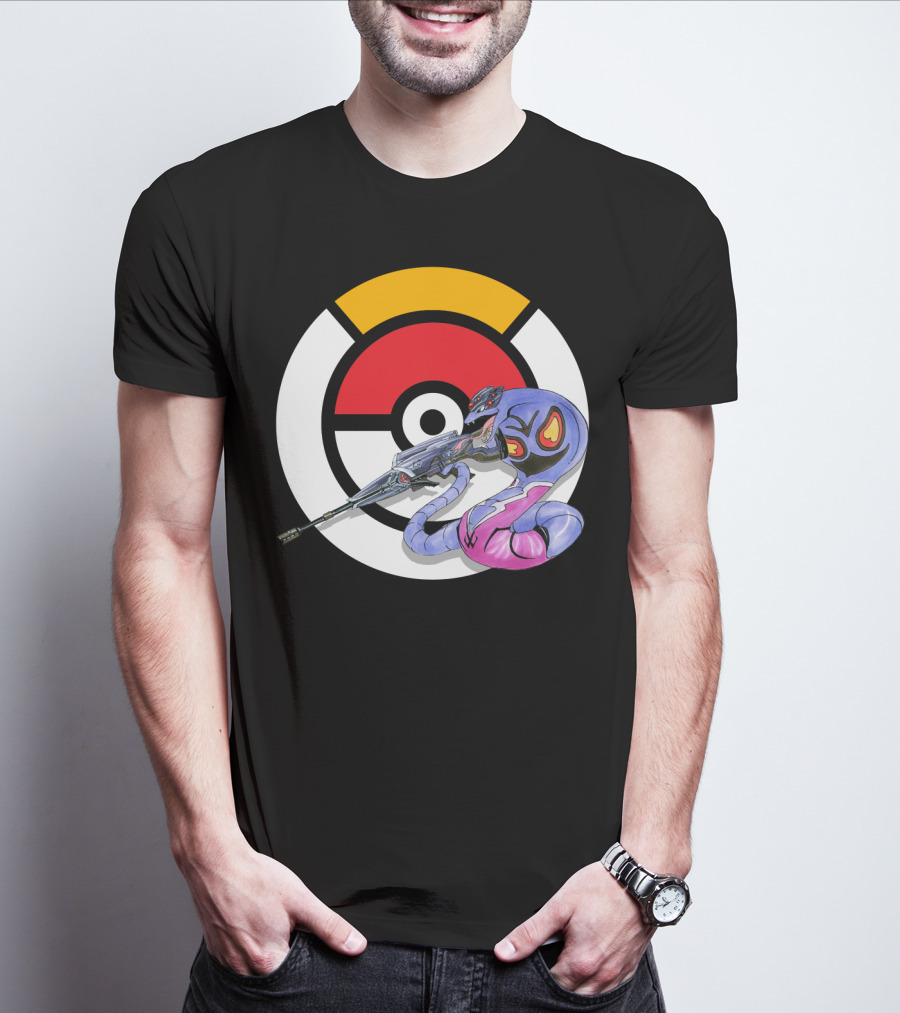 POKEMON X ARBOK X OVERWATCH WIDOWMAKER MASHUP T-Shirt