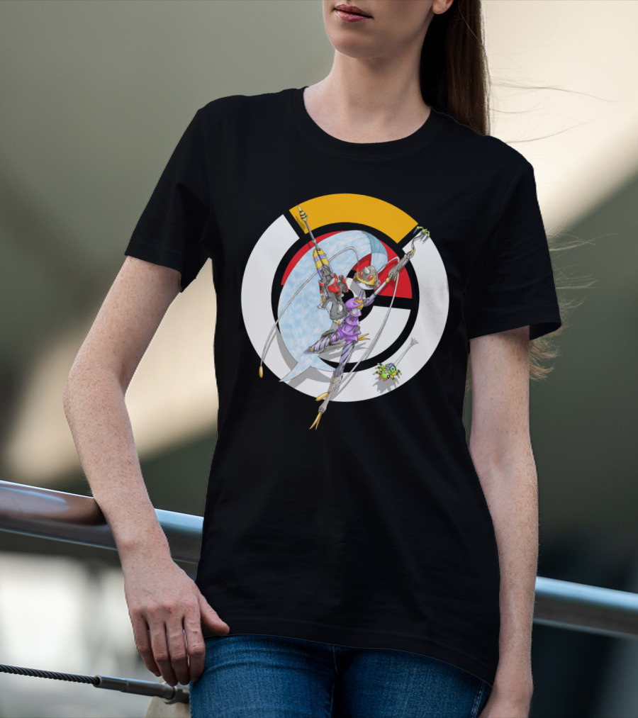 POKEMON X OVER PHEROMOSA X WIDOWMAKER CROSSOVER FAN T-Shirt