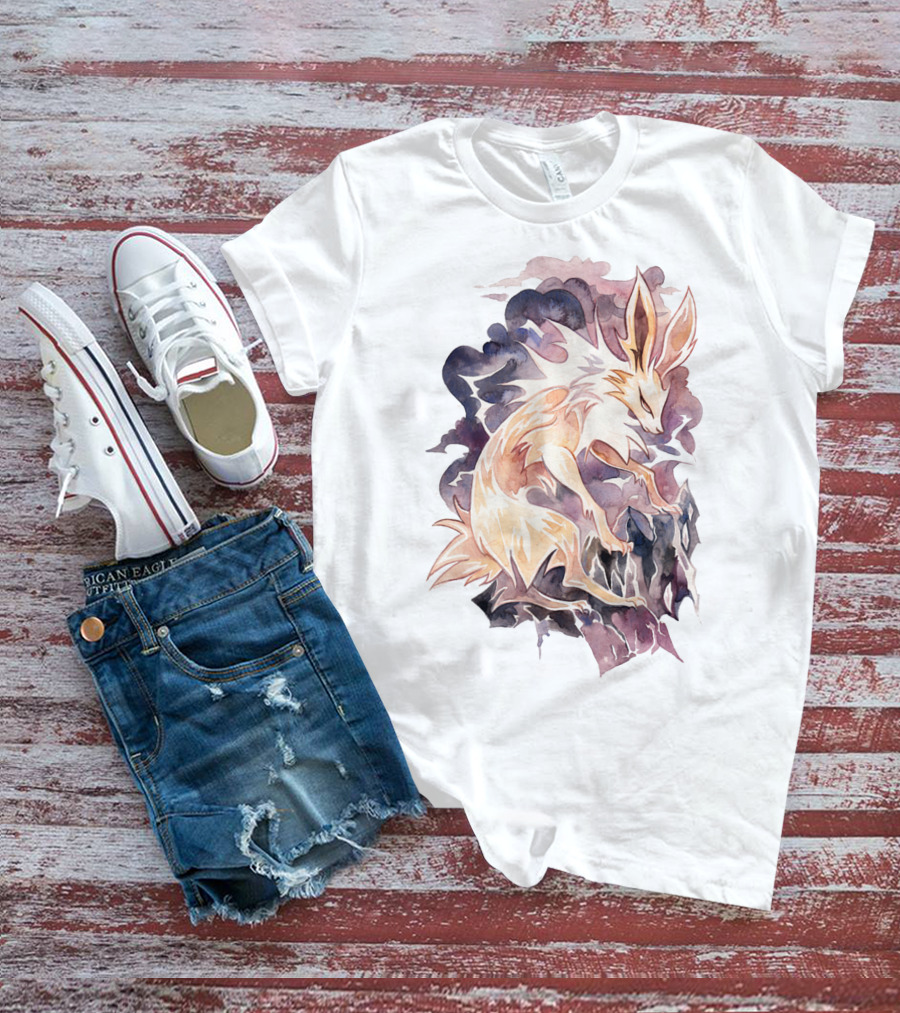 WATERCOLOR POKEMON JOLTEON ARTISTIC T-Shirt