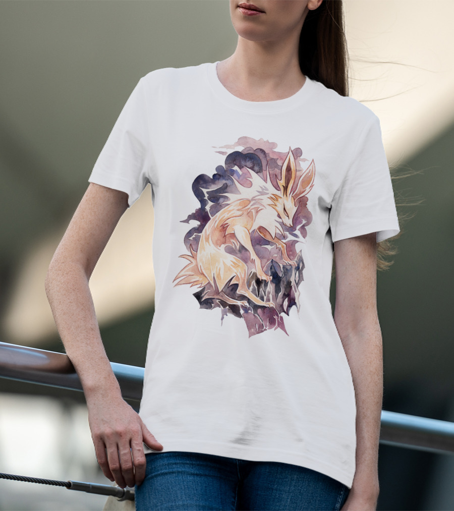 WATERCOLOR POKEMON JOLTEON ARTISTIC T-Shirt