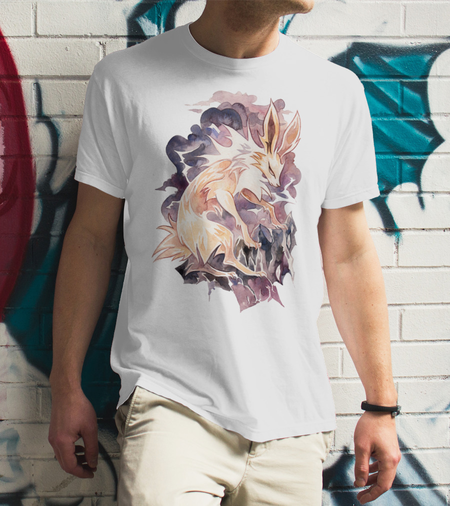 WATERCOLOR POKEMON JOLTEON ARTISTIC T-Shirt