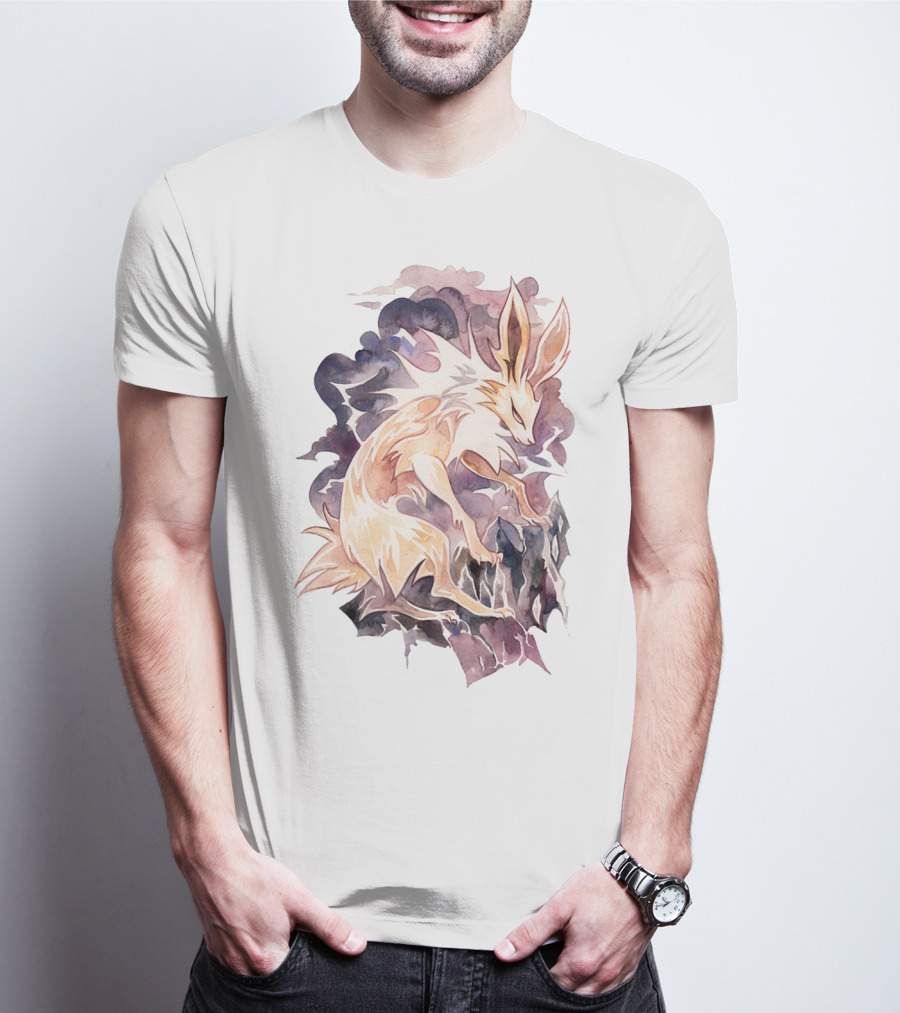 WATERCOLOR POKEMON JOLTEON ARTISTIC T-Shirt