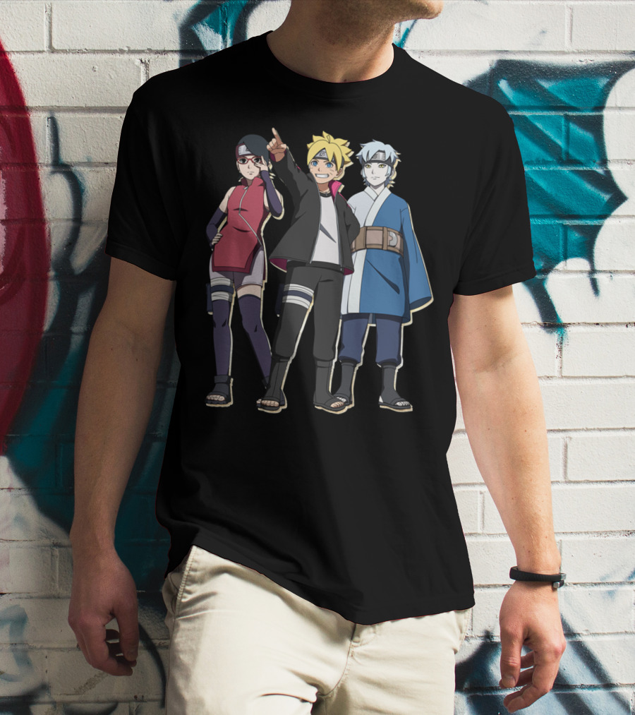 Boruto Sadara Mitsuki Team T-Shirt