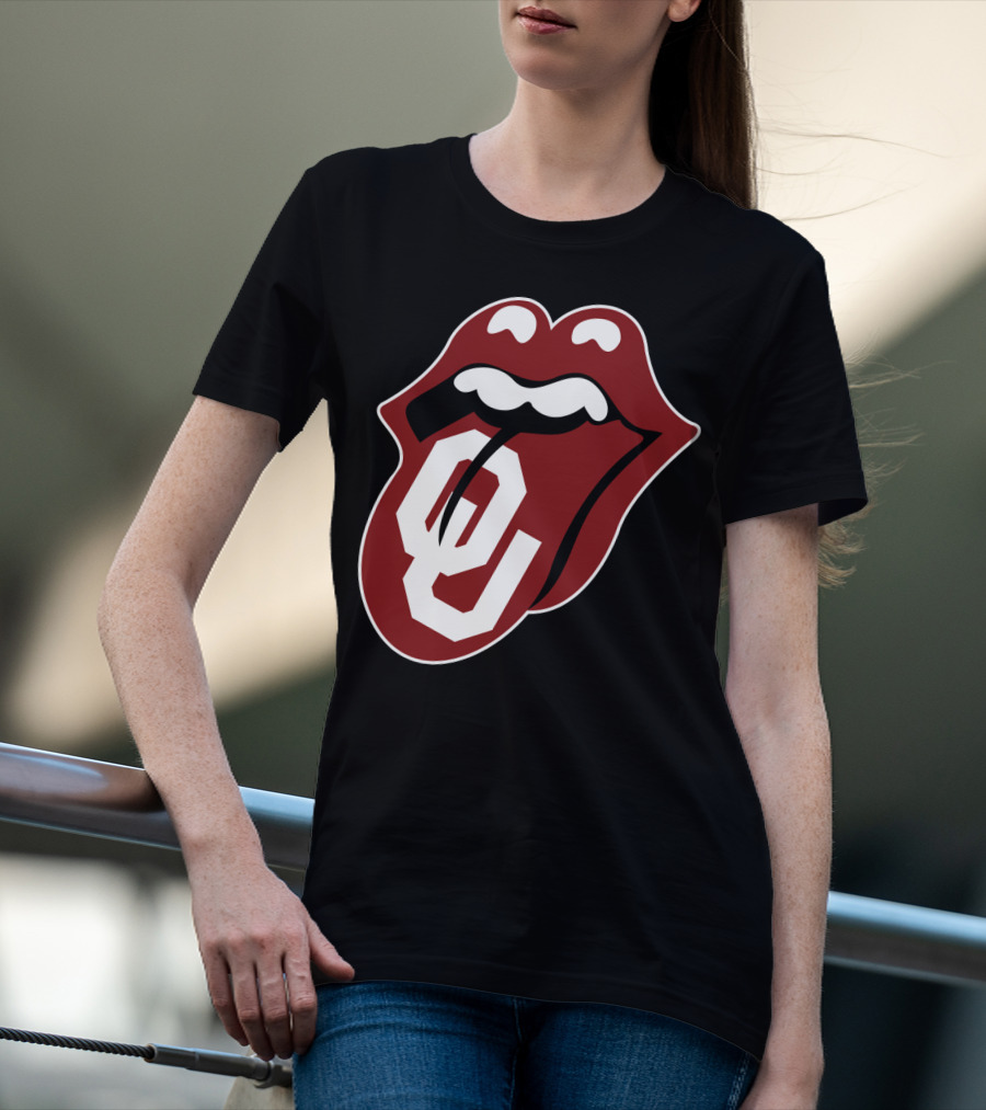 Oklahoma Sooners Rolling Stones T-Shirt
