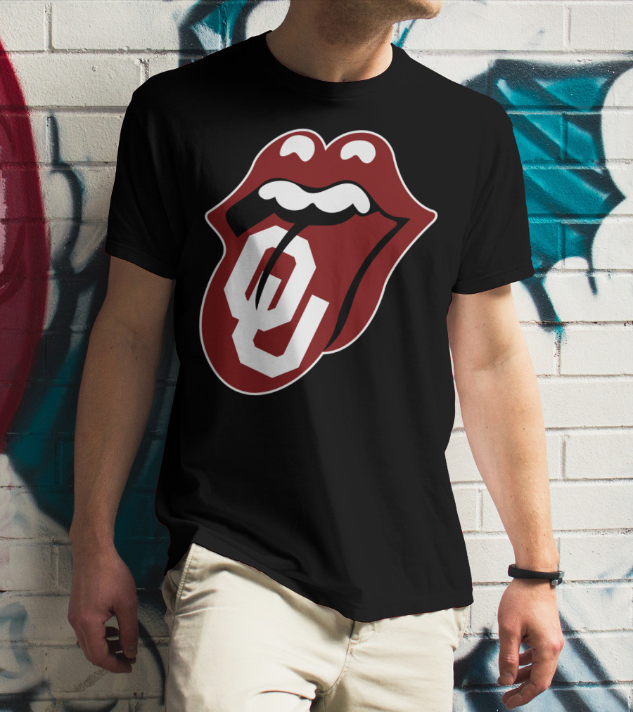 Oklahoma Sooners Rolling Stones T-Shirt