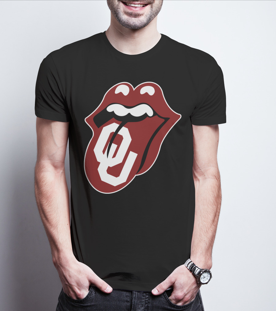 Oklahoma Sooners Rolling Stones T-Shirt