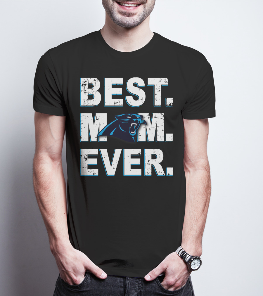 Best Mom Ever Panthers T-Shirt