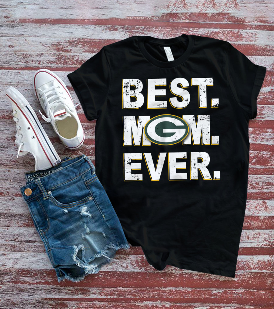 Best Mom Ever Green Bay Packers T-Shirt