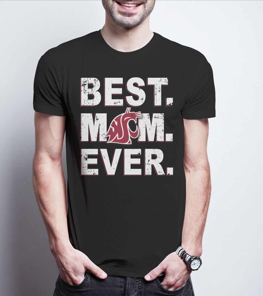 Best Mom Ever Washington State Cougars T-Shirt