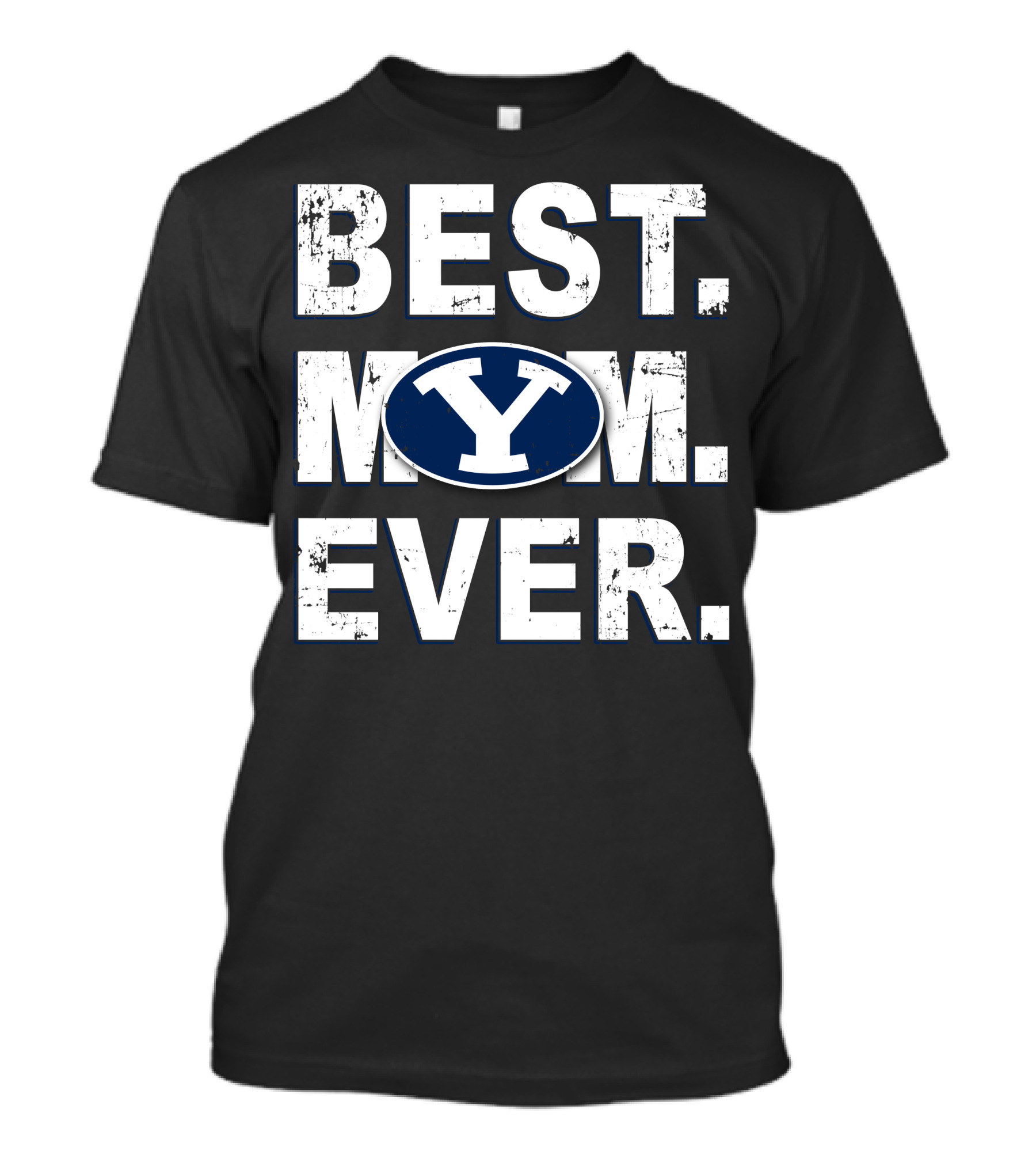 BEST MOM EVER BYU COUGARS Y T-Shirt