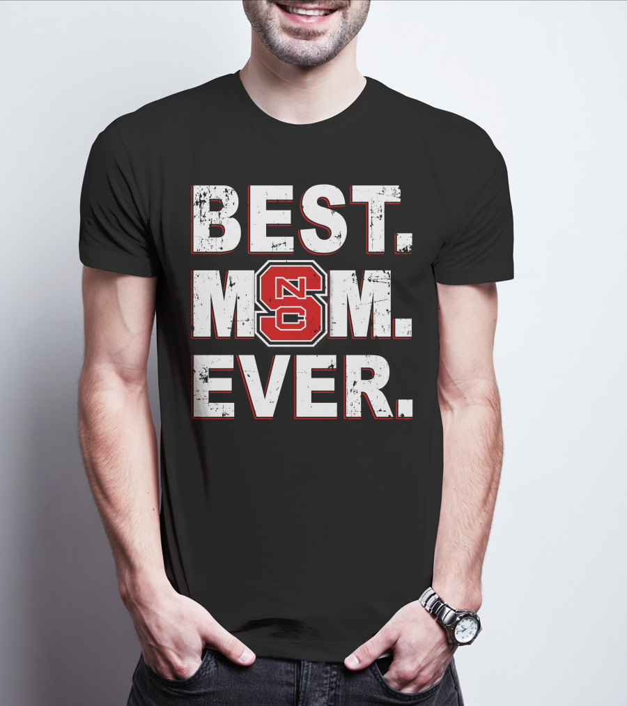 Best Mom Ever Nc State Wolfpack T-Shirt