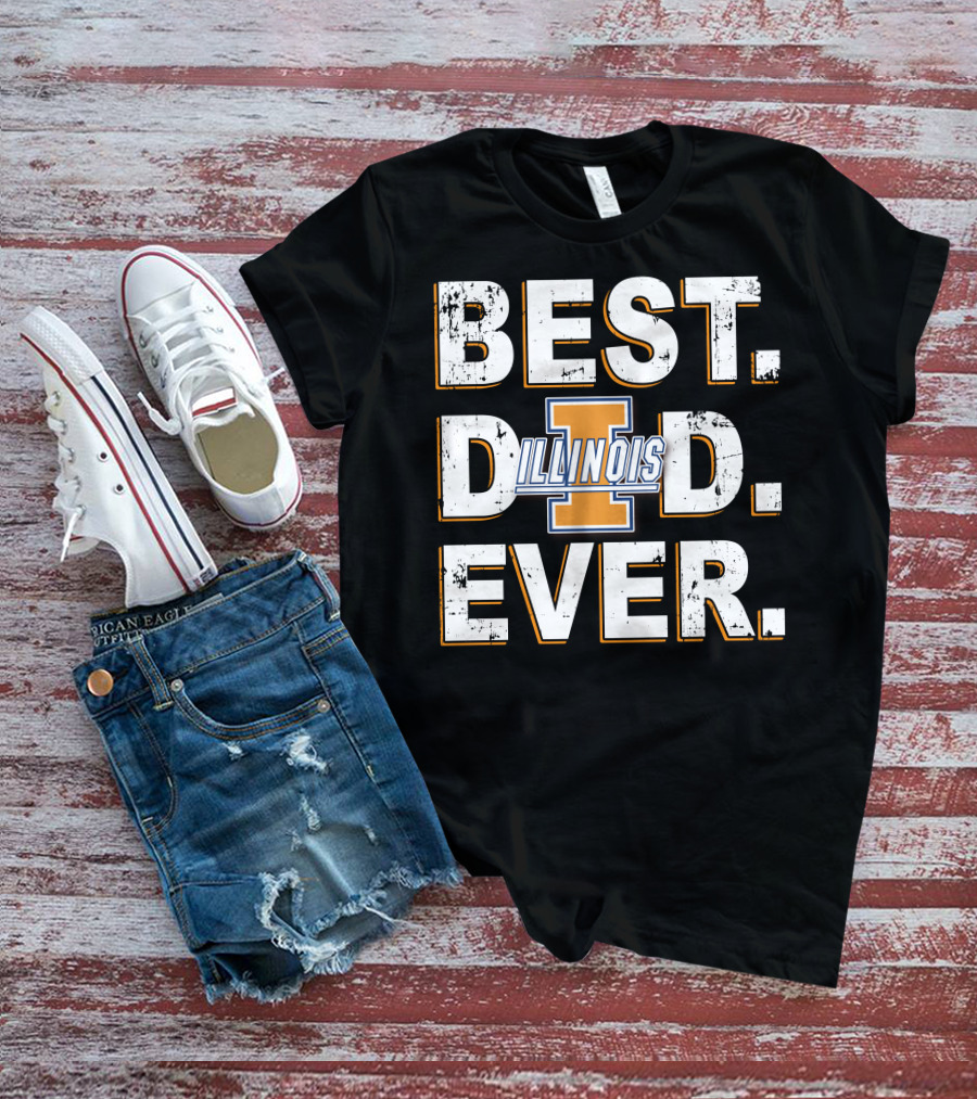 Best Illinois Dad Ever T-Shirt