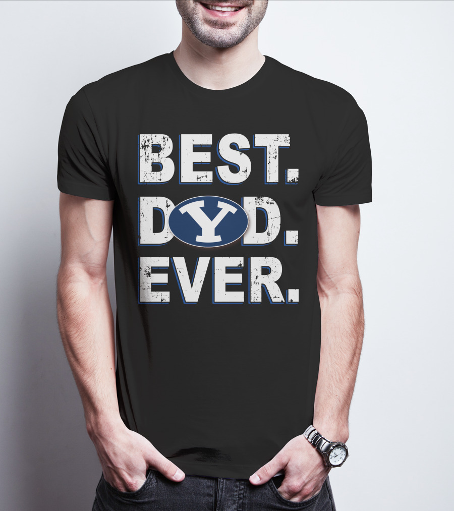 Best Dad Ever Byu T-Shirt