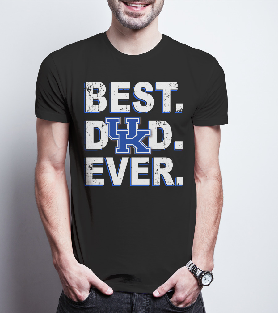 Best Dad Ever Uk Wildcats T-Shirt