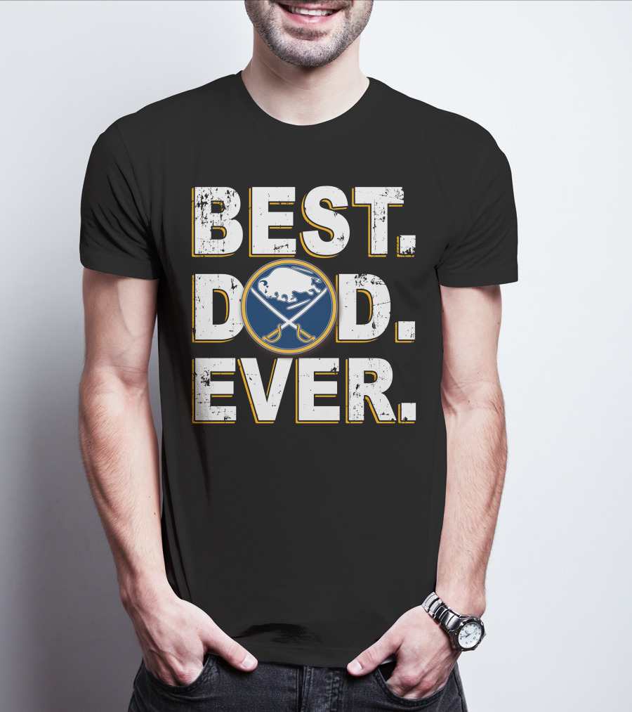 Best Dad Ever Buffalo Sabres T-Shirt