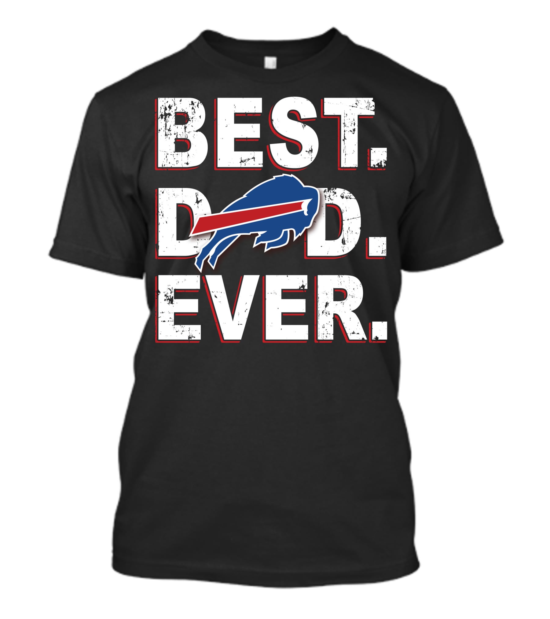 Best Dad Ever Bills Buffalo Football Fan T-Shirt