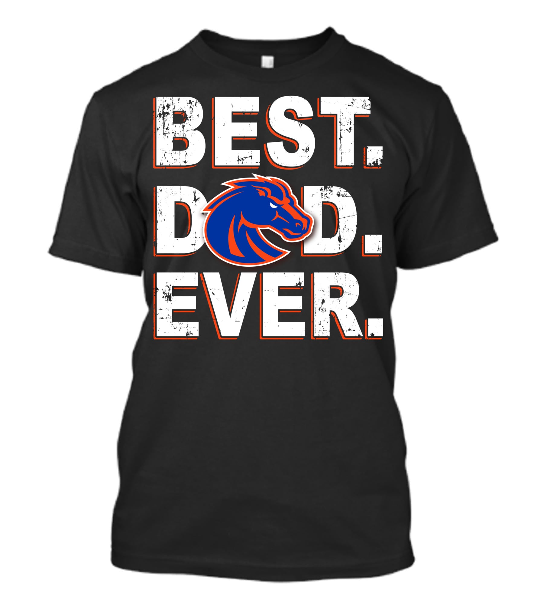 Best Dad Ever Broncos T-Shirt